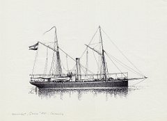13-Kanonenboot 'Gemse' - 1861 - cannoniera